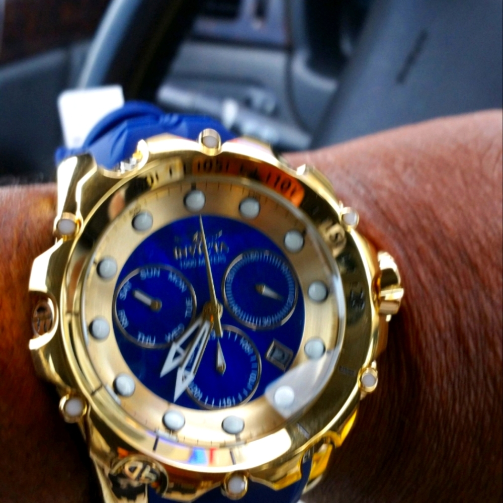 Invicta  Heavy  Automatic  Accented Bracelet Watch